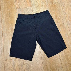 Buffalo by David Bitton Navy Blue Dress Bermuda Shorts Size 30